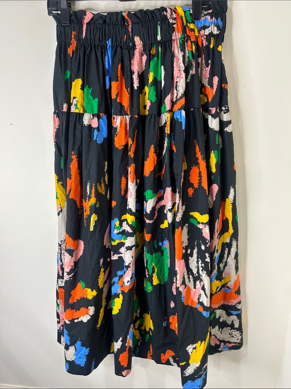 NWT A.L.C. Jayden Printed Cotton Midi-Skirt Size Medium - Picture 13 of 13